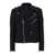 Balmain Felted Wool Peacoat Black