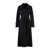 Max Mara Max Mara Black Virgin Wool Trench Coat Black