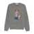 MAISON KITSUNÉ Maison Kitsuné Dressed Fox Intarsia Jumper Clothing H131 MEDIUM GREY MELANGE