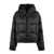 Max Mara Max Mara Black Quilted Anti-Drip Canvas Crop Down Jacket Black