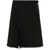 LEMAIRE Lemaire Asymmetrical Wrapover Skirt Clothing Black