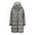 Max Mara Max Mara Grey Long Reversible Down Coat GRAY