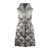 Max Mara Max Mara Gray Midi Vest In Drip-Proof Canvas GRAY