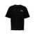 KITON Kiton Embroidery Logo T-Shirt Black