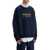 MAISON KITSUNÉ "Oversized Sweatshirt With NAVY