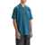 MAISON KITSUNÉ Bold Fox Head Comfort Fit Polo Shirt LAKE BLUE