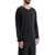 LEMAIRE Long-Sleeved Relaxed Fit T SQUID INK