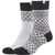 SKECHERS Casual Cozy Jacquard 2PPK Socks Grey