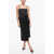 Maison Margiela Mm4 Wool Dress With Asymmetric Skirt Black