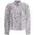 ISABEL MARANT ETOILE Dubna Blouse ECRU/LILAC