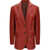 Brunello Cucinelli Leather Blazer Jacket BRICK