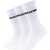 SKECHERS 3pk Tennis Cushioned Long Socks White