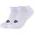 SKECHERS 2PPK Basic Cushioned Sneaker Socks White