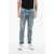 TANAKA Stonewashed Brother Jeans With Logo-Button 16Cm Blue