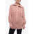 Brunello Cucinelli Cable Knit Pure Cashmere With Full Zip Pink