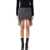 COURRÈGES Courrèges Reversed Mini Denim Skirt DARK HEATER GREY