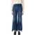 Chloe Chloé Cropped Wide-Leg Jeans NIGHT BLUE