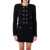 Self-Portrait Self-Portrait Textured Knit Jacket Black