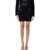 Self-Portrait Self-Portrait Textured Knit Mini Skirt Black