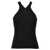 COURRÈGES Courrèges Criss Cross Cotton Tank Top Black