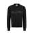 Alexander McQueen Alexander McQueen Cotton Crew-Neck Sweater Black