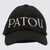 Patou Patou Black And White Cotton Baseball Cap Black