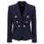 Balmain Balmain Logo Button Double-Breasted Blazer BLUE