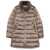 Save the Duck Save The Duck Long Dalea Down Jacket  With Fur BROWN