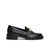 Tommy Hilfiger Tommy Hilfiger Logo Leather Loafer Shoes Black