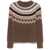 Moncler Moncler Grenoble Cable-Knit Sweater Brown