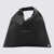 MM6 Maison Margiela Mm6 Maison Margiela Black Leather Japanese Tote Bag Black