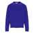 AMARANTO AMARÁNTO ELECTRIC BLUE CREWNECK SWEATER Blue