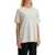 LEMAIRE Silk Crewneck T-Shirt LIGHT CREAM