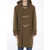 Burberry Wool And Cashmere Duffle Coat BROWN