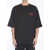 Palm Angels Mini College T-Shirt BLACK