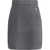 MAISON KITSUNÉ Mini Skirt MEDIUM GREY MELANGE