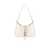 Elisabetta Franchi ELISABETTA FRANCHI BUTTER SMALL ZIPPED SHOULDERBAG White