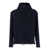 Emporio Armani Emporio Armani Wool Hooded Jacket BLUE