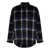 Emporio Armani Emporio Armani Wool Blend Shirt Black