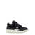 AMIRI Black Low Top Sneakers With Logo Detail In Tech Fabric And Leather Man Black