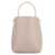 Chloe Chloé Micro Chloé Sense Leather Tote GREY