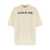 FEAR OF GOD Beiget-Shirt With Contrasting Front Logo Print In Cotton Man Beige