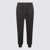 Dolce & Gabbana Dolce & Gabbana Black And White Cotton Essentials Track Pants Black