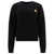 MAISON KITSUNÉ Maison Kitsuné "Speedy Fox" Sweatshirt Black