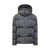 Palm Angels Palm Angels Down Jacket With Logo GREY