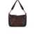 CAMPOMAGGI CAMPOMAGGI DARK BROWN WOVEN SHOULDERBAG Brown