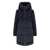 DUNO DUNO TALIA BLUE HOODED PADDED COAT Blue