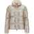 Moncler Short Anternes Down Jacket GOLD