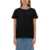 Nina Ricci T-Shirt With Embroidered Collar BLACK