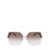 Saint Laurent Saint Laurent Eyewear Sunglasses Beige